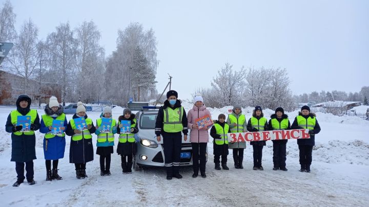 В чистопольском селе проходила акция «Жизнь – важнее скорости!»