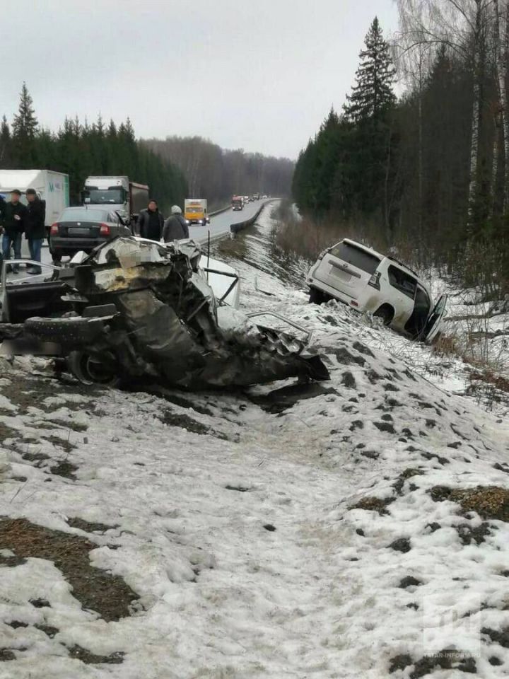 На трассе Казань – Йошкар-Ола произошло смертельное ДТП