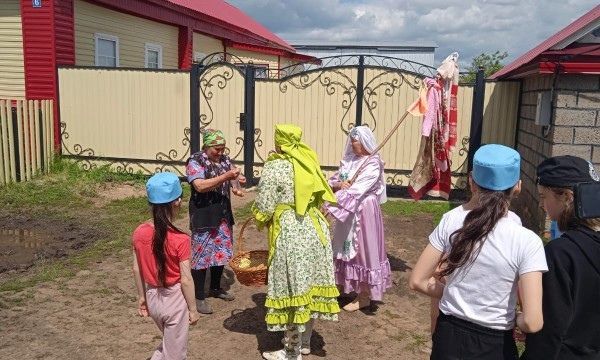 В чистопольском селе прошел обряд сбора полотенец