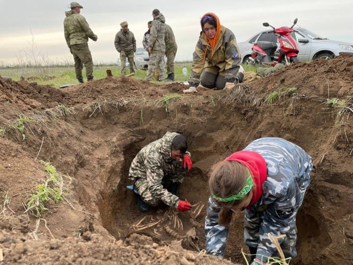 Чистопольские поисковики нашли останки 112 солдат