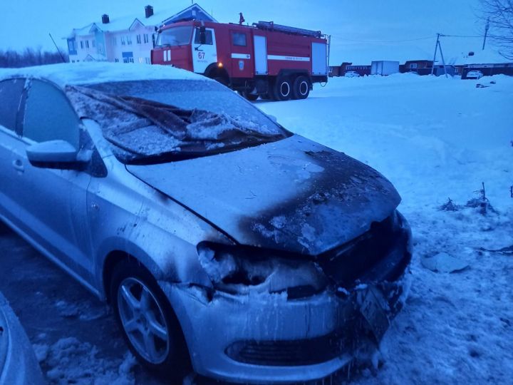 С начала года в Чистопольском районе сгорели два автомобиля