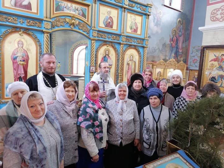 В день памяти святой Татианы в чистопольском храме была совершена Божественная Литургия