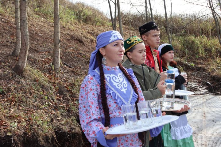 В Чистопольском районе обустроили родник « Таш чишмэ» (Фоторепортаж)