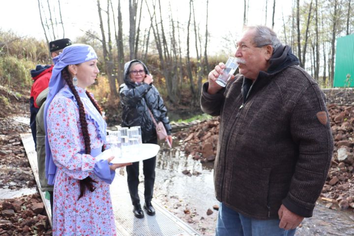 В Чистопольском районе обустроили родник « Таш чишмэ» (Фоторепортаж)