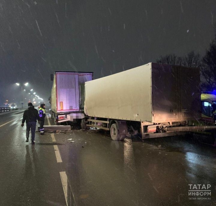 В Челнах произошло смертельное ДТП с двумя грузовиками