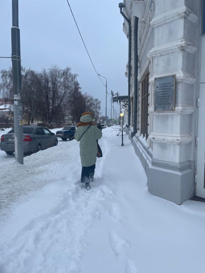 В Чистополе ожидается метель