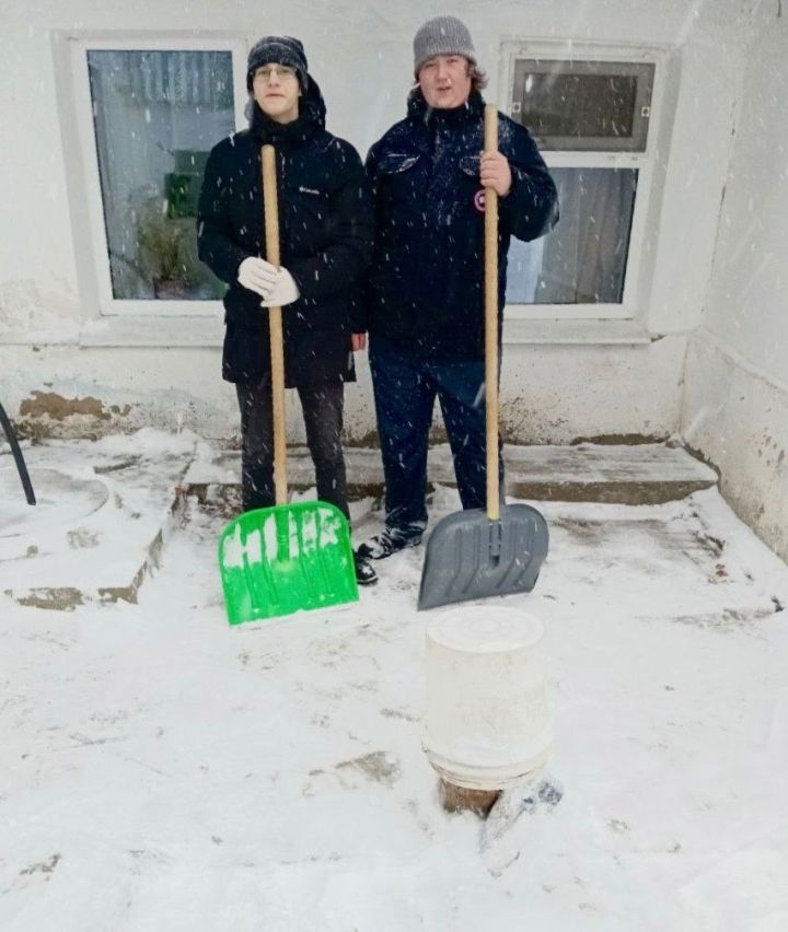 Чистопольские студенты приняли участие в акции «Снежный десант»