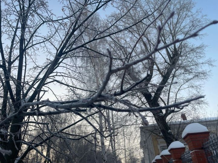 В Чистополе ожидается снег и сильный ветер