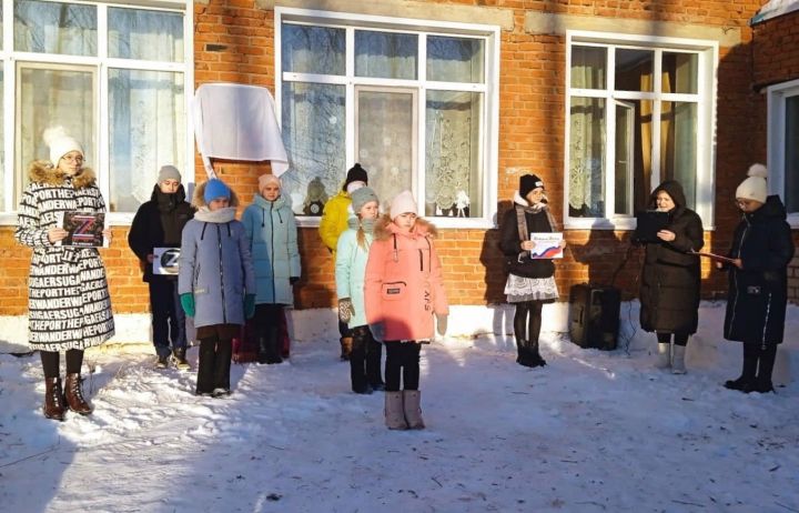 В селе Татарский Сарсаз Чистопольского района почтили память земляка, погибшего на СВО