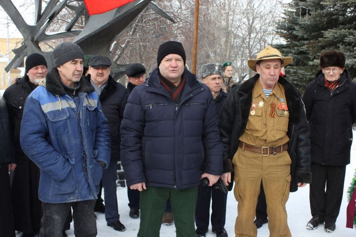 В Чистополе состоялся митинг, посвященный 34-й годовщине вывода советских войск из Афганистана