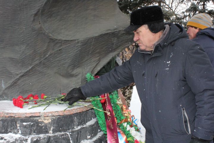 В Чистополе состоялся митинг, посвященный 34-й годовщине вывода советских войск из Афганистана