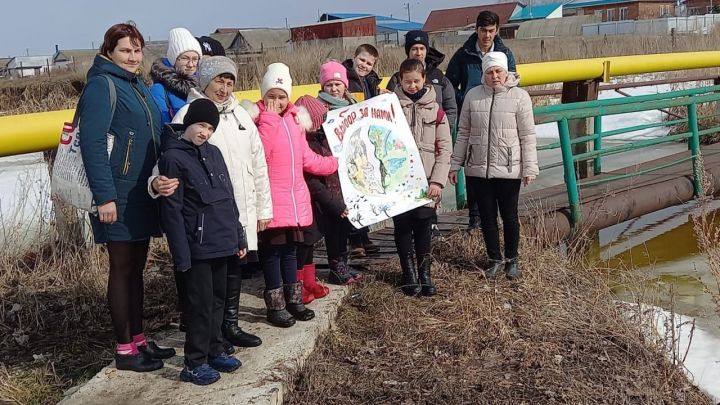 «Земля – наш общий дом»: экологический час прошёл в чистопольском селе