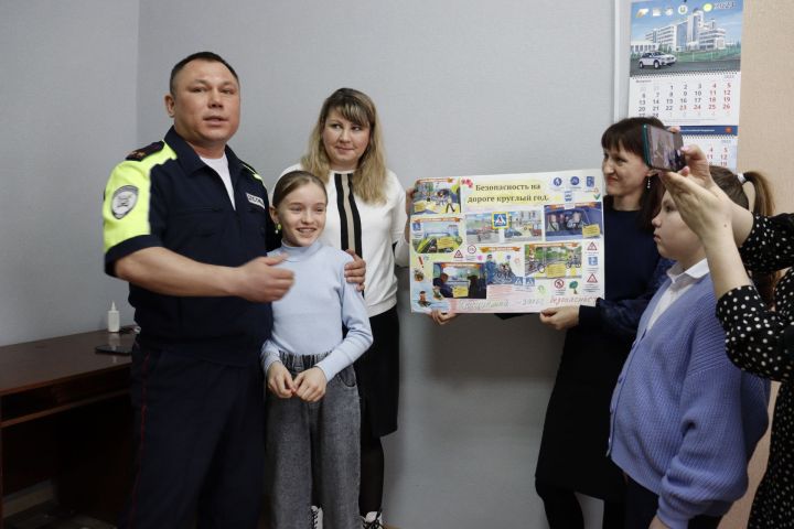 В чистопольской Госавтоинспекции прошел творческий конкурс по безопасности дорожного движения