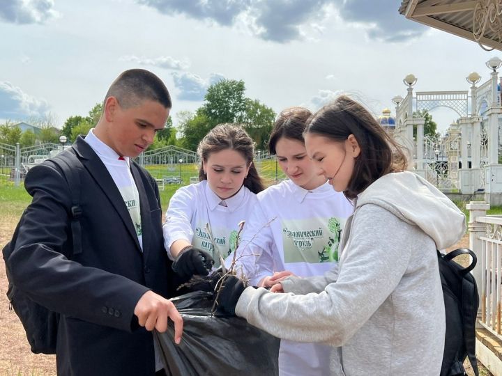 В Чистополе более 130 волонтеров стали участниками акции «Чистая набережная»