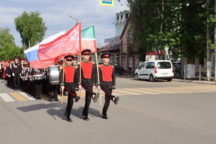 В Чистополе состоялась репетиция парада на 9 мая