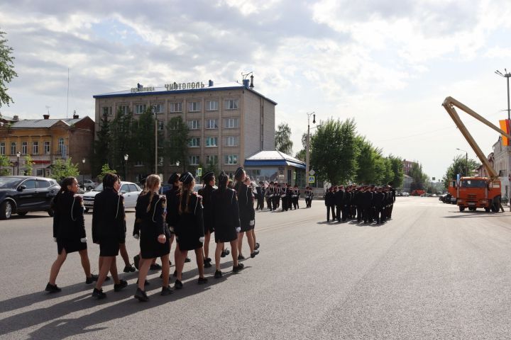 В Чистополе состоялась репетиция парада на 9 мая