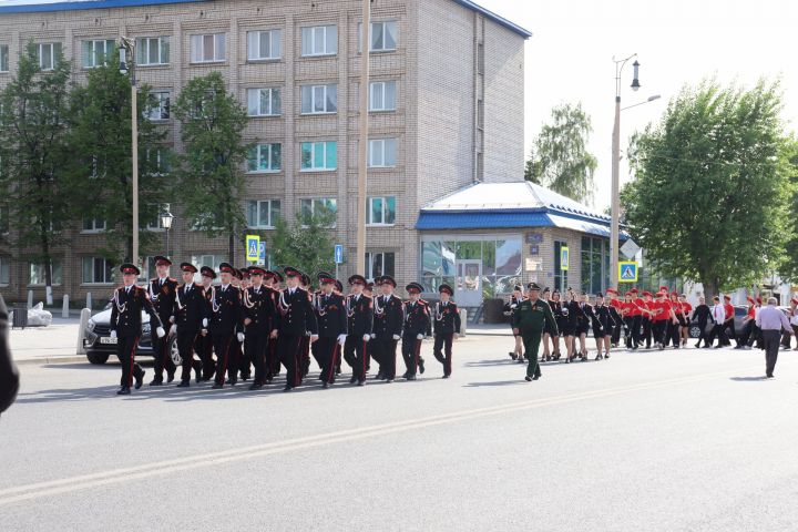 В Чистополе состоялась репетиция парада на 9 мая