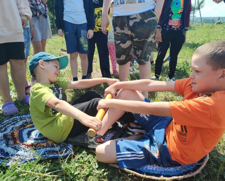 В одном из сел Чистопольского района провели детский Сабантуй