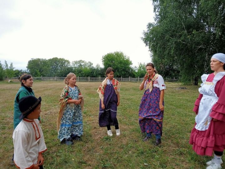 Ребята чистопольского села окунулись в мир фольклора