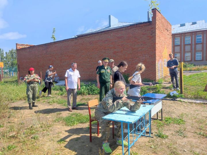 В палаточном лагере Чистополя побывал начальник регионального штаба патриотического движения «Юнармия»