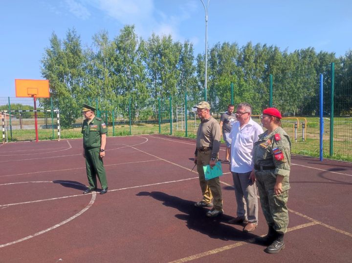 В палаточном лагере Чистополя побывал начальник регионального штаба патриотического движения «Юнармия»