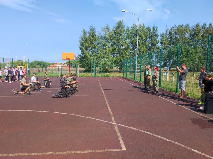 В палаточном лагере Чистополя побывал начальник регионального штаба патриотического движения «Юнармия»