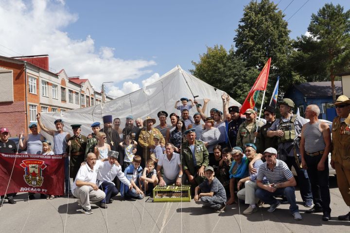 В Чистополе прошел день ВДВ