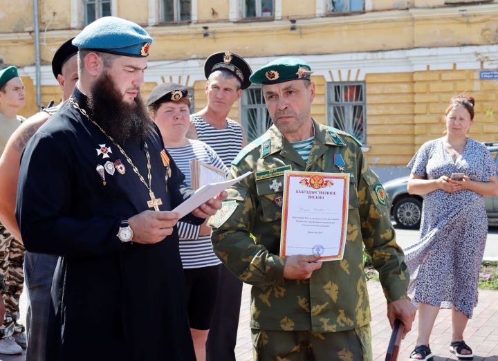 В Чистополе прошел день ВДВ