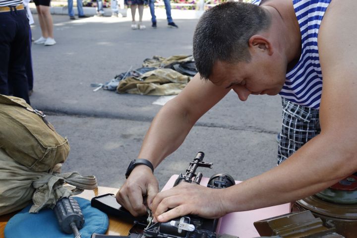 В Чистополе прошел день ВДВ