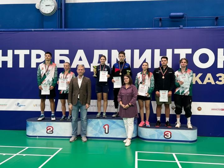 Чистопольский бадминтонист завоевал медали на чемпионате РТ