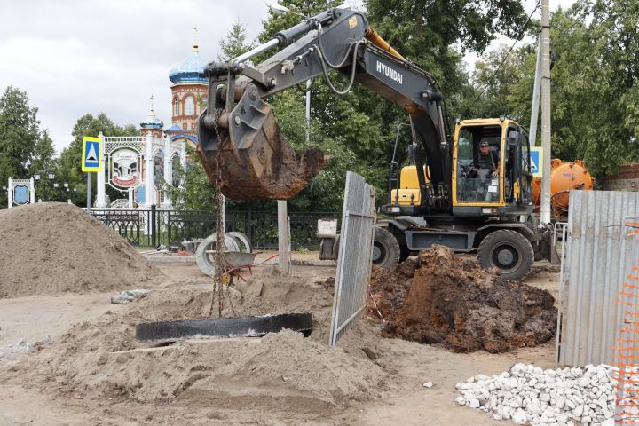 В Чистополе идет активная реконструкция сетей водоснабжения