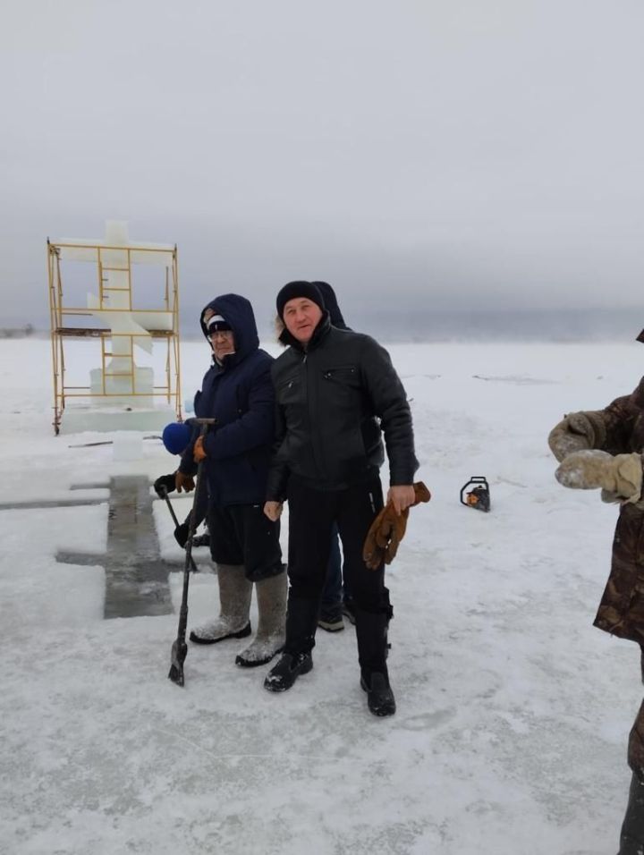 В Чистополе на Каме создали «Иордань» для верующих