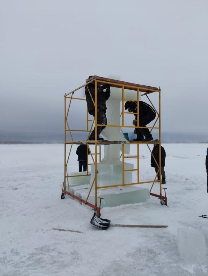 В Чистополе на Каме создали «Иордань» для верующих