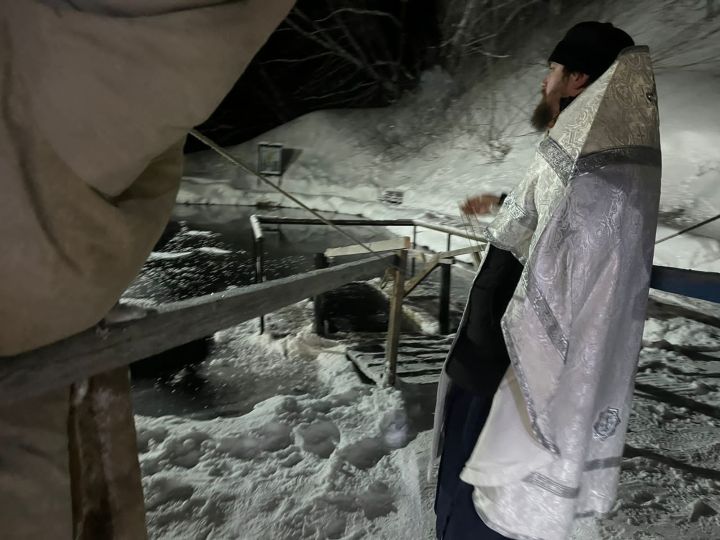 В чистопольском селе в праздник Крещения Господня состоялось великое освящение воды