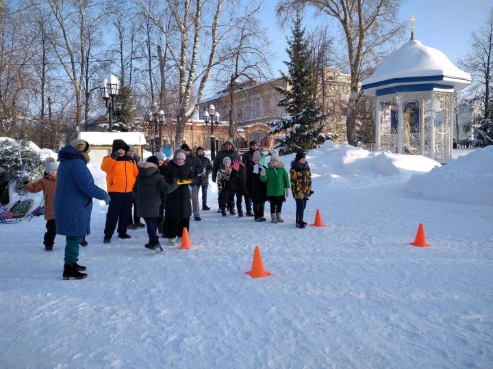 Зимний спортивный праздник прошел для особенных детей и их родителей