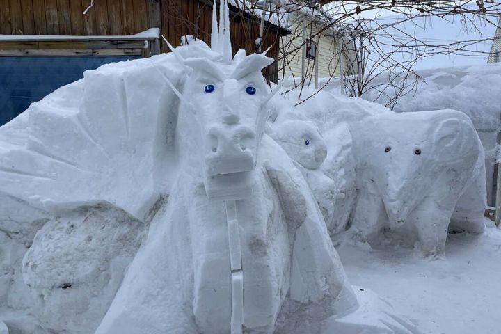 Татарстанцы могут проголосовать за лучший зимний двор