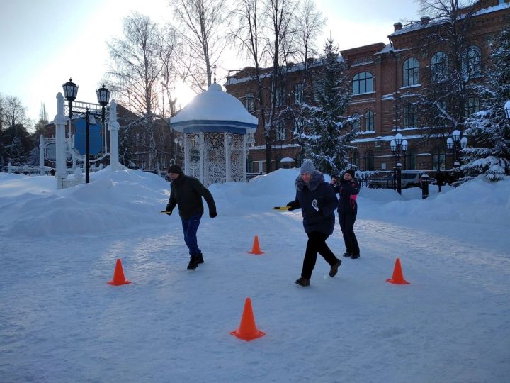 Зимний спортивный праздник прошел для особенных детей и их родителей