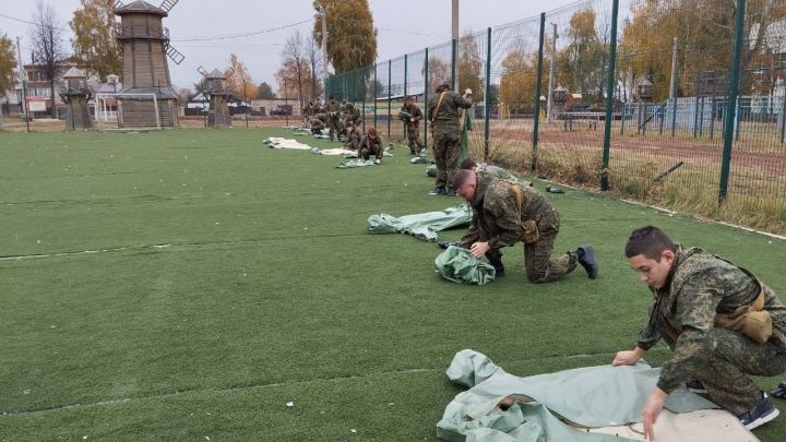 Для курсантов центра «Ватан» прошел урок мужества