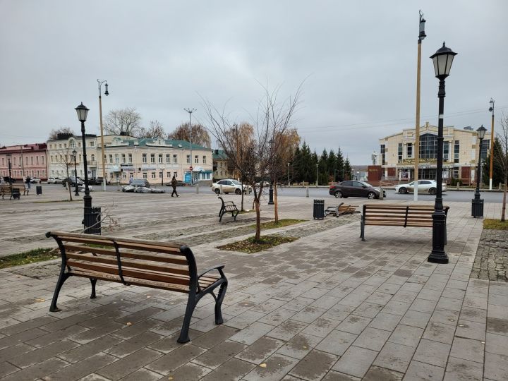 В Чистополе вандалы сломали скамейки и повредили деревья