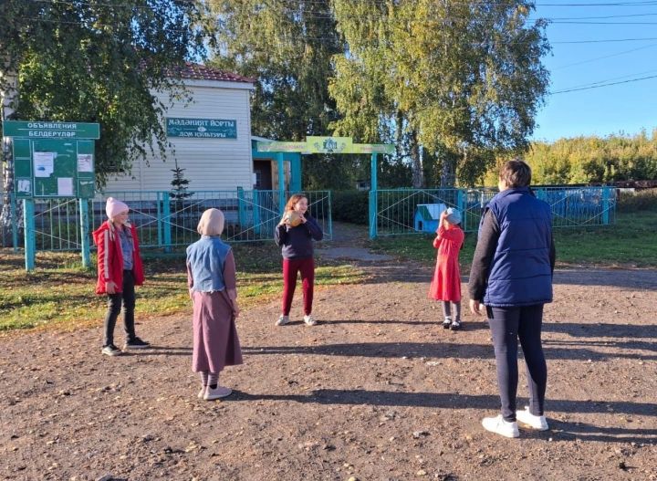 Для ребят села Чистопольского района прошло спортивно-игровое мероприятие под названием «Мы за ЗОЖ!»