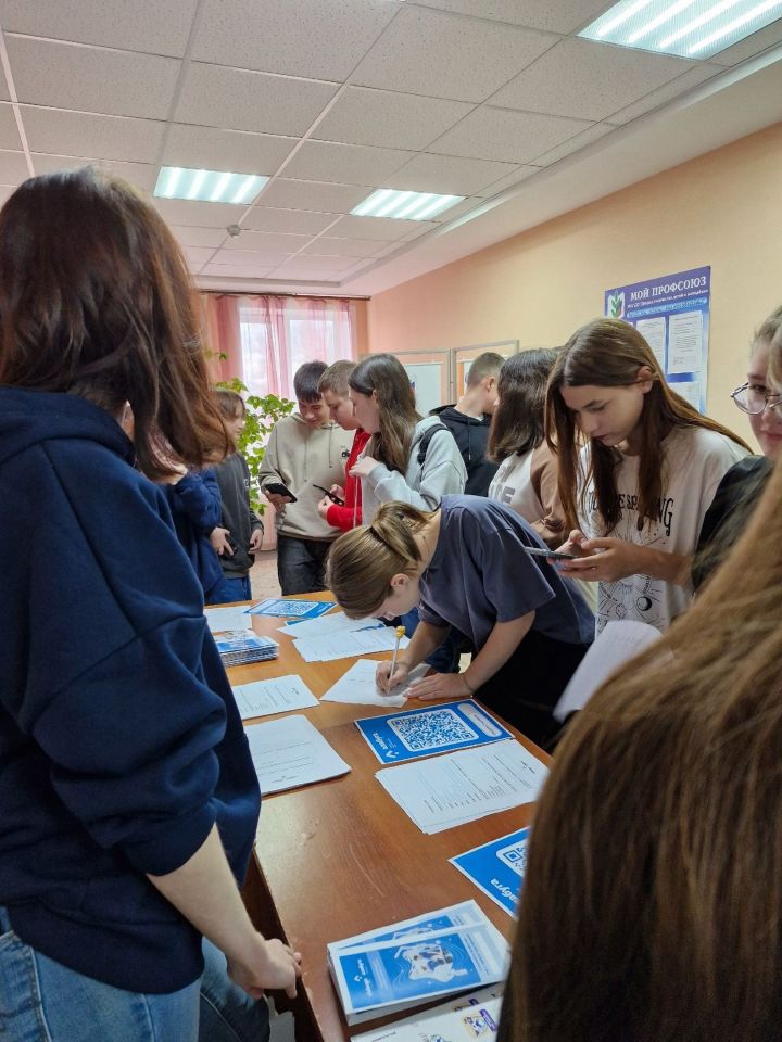 Чистополькие школьники окунулись в мир профессий