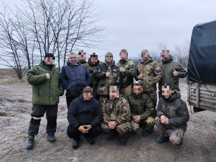 Чистопольские волонтеры доставили гуманитарный груз в зону СВО