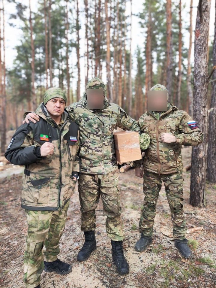 Чистопольские волонтеры доставили гуманитарный груз в зону СВО