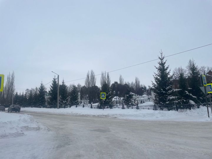 Снег и ветер ожидается сегодня в Чистополе