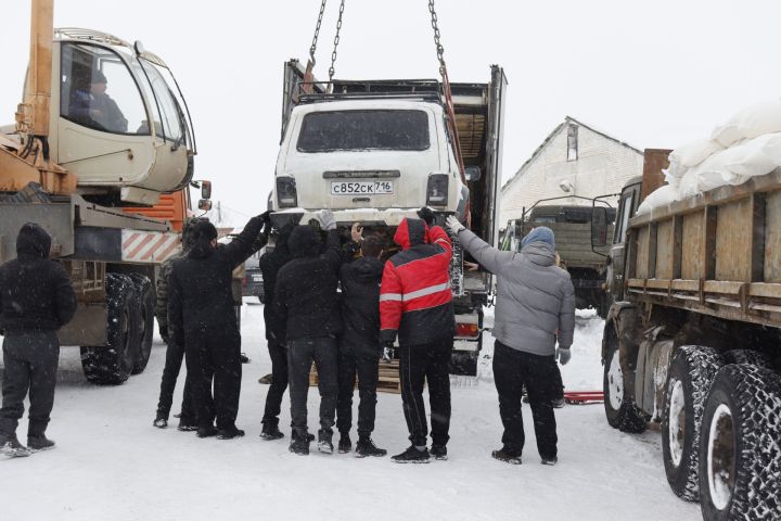 Чистопольцы отправили 20 тонн гуманитарного груза