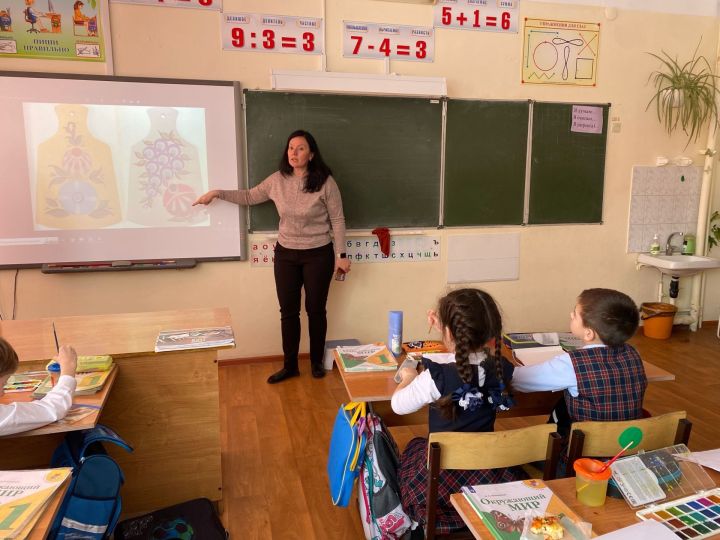 В чистопольской школе прошли мероприятия, посвященные воссоединению Крыма с Россией