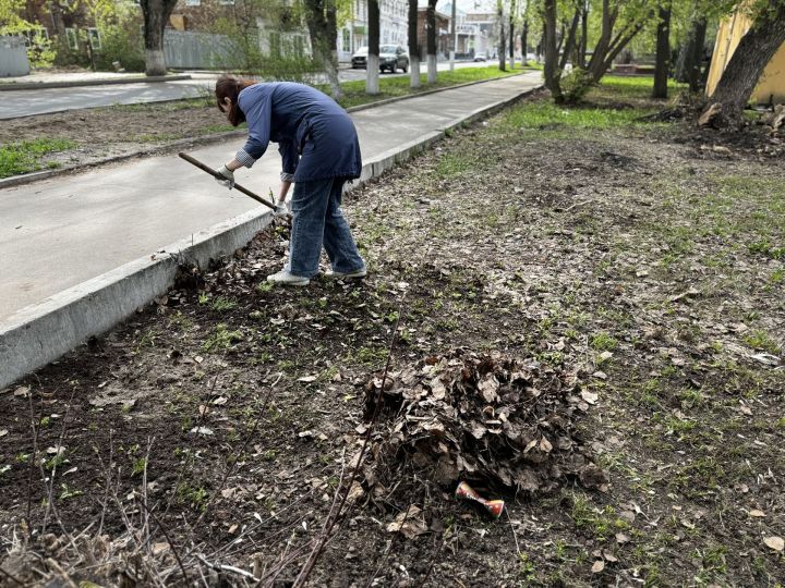 Сотрудники «Чистополь-информ» провели субботник