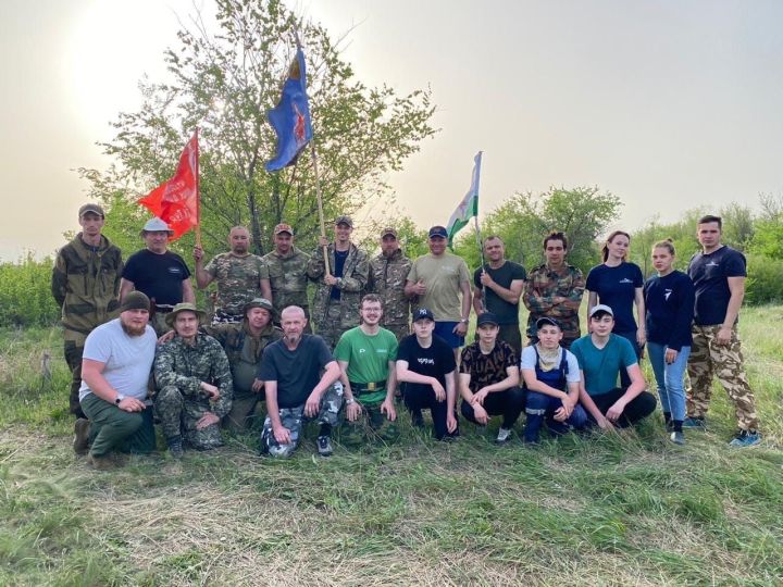 Чистопольский военно-патриотический поисковый отряд во время раскопок обнаружил останки 31 солдата