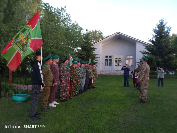 В Чистопольском селе открыли памятный знак — пограничный столб