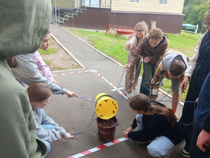 В чистопольском лагере «Солнышко» в смене Движения Первых отдохнули 80 детей